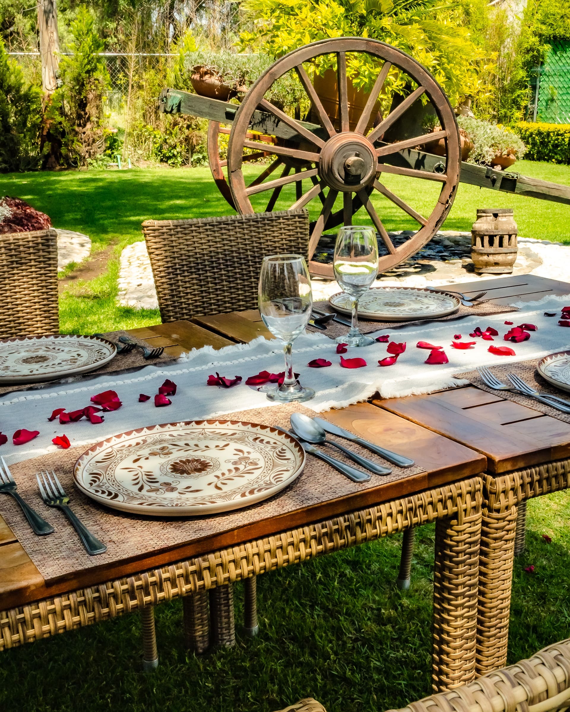 Velada Romántica en el Jardín