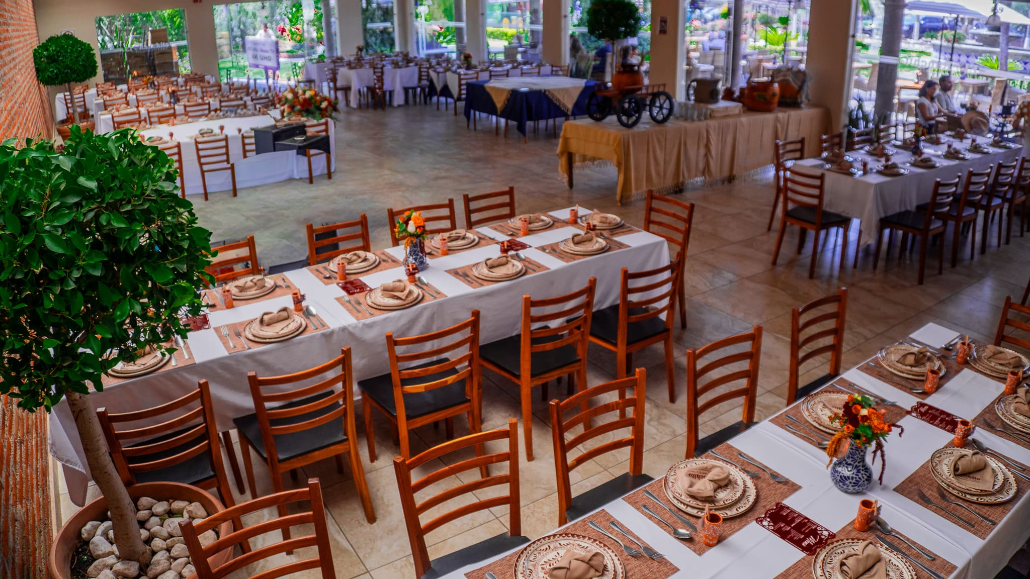 Salón Techado para Banquetes